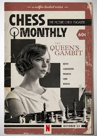 The Queen S Gambit In 2020 Chess Magazine Movie Posters Queen