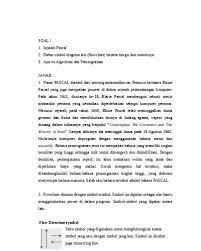 Contoh Soal Pemrograman Pascal Dan Pembahasannya Dengan