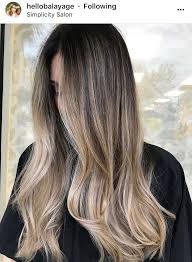Black And Blonde Balayage Hair Pin On Worth A Thousand Doll Hairs
