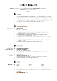 Prepare registration of companies (roc) forms. Office Intern Resume Example Kickresume