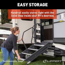 Buy Lippert Solid Step Entry Assist Handrail For 5th Wheel Rvs Travel Trailers And Motorhomes Online In Taiwan B07xphx815