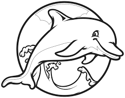 Foster the literacy skills in your child with these free, printable coloring pages that can be easily assembled into a book. Colouring Page Dolphin Coloring Pages Cartoon Coloring Pages Mermaid Coloring Pages