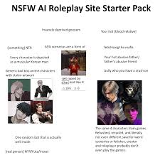 NSFW AI Roleplay Site Starter Pack : rstarterpacks