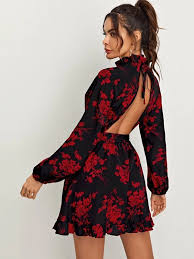 21,452,631 likes · 645,897 talking about this. Floral Print Tied Cutout Back Self Belted Dress Shein Eur