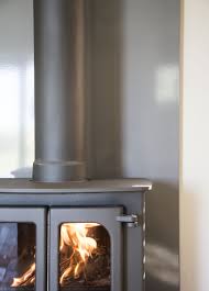 Basalt Wall Mounted Heat Shield In Vitreous Enamel Home Appliances Wood Stove Home
