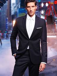 Black And White Suit Mens Black Suit White Tie Combination Whitetie Black Suit Wedding Black Suit Men Black And White Suit