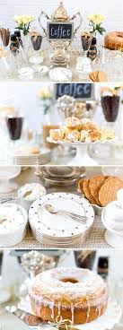 Mesa De Merienda Perfecta En Una Boda De Invierno Inspiracion Coffee Bar Party Coffee Party Breakfast Party