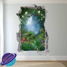 Photo courtesy of the land of nod. Enchanted Forest Fairy Tail Kids Room Nursery Poster Wall Sticker Art Mural Xk0 Decor Decals Stickers Vinyl Art Home Garden