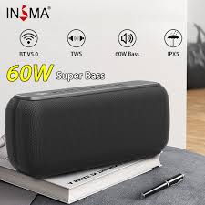(4.6) stars out of 5 stars 72 ratings, based on 72 reviews. Insma S600 60w Bluetooth 5 0 Super Bass Speaker Ipx5 Waterproof Dsp Outdoor Tws Speaker With Type C Charging Aux Tf Card Online Shopping Shopping Square Com Au Online Bargain Discount Shopping Square