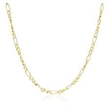 Corrente cartier (0) corrente de ouro masculina (0) corrente veneziana (0). Corrente Masculina Elos Figaro Com 60 Cm Em Ouro Amarelo Joias Vip