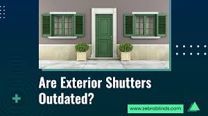 Window shutters are designed with two functions in mind. Are Exterior Shutters Outdated