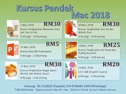 Korang yang berminat untuk program modular yang ditawarkan boleh pergi sendiri ke kolej komuniti untuk mengambil borang yang telah disediakan dan hantar sebelum 10/1 ok. Salam Sejahtera Kepada Semua Kolej Komuniti Bagan Serai Facebook