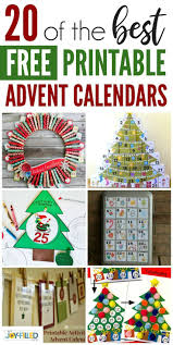 Free Printable Advent Calendars Printable Advent Calendar Advent Calendars For Kids Christmas Calendar