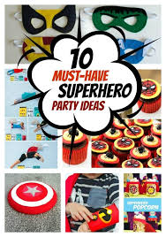 A really fun idea that's super easy to create is a backdrop of buildings. 10 Superhero Party Must Haves Spaceships And Laser Beams