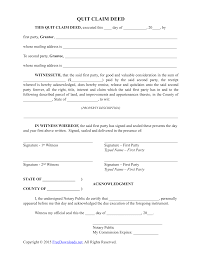 download quitclaim deed form pdf rtf word freedownloads net