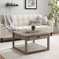 Vintage decorative bambo boho wicker rattan wood low style coffee. Square Coffee Tables You Ll Love In 2021 Wayfair