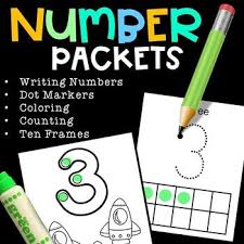 The small numbers, such as whole numbers smaller than ten, should be spelled out. Number Packets Number Formation Id Counting Coloring And Ten Frames Dot Markers Number Formation Writing Numbers