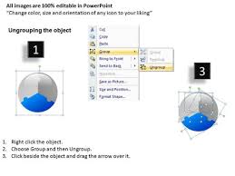 One Third Pie Chart Powerpoint Diagram Slides Powerpoint