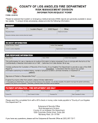 Los angeles smoke detector installation, repair & replacements. Subpoena And Records Fire Department