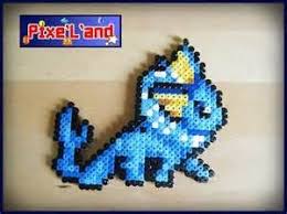 Petit Aquali Marchant En Perles Hama Dibujos Pixelados Pixeles Dibujos