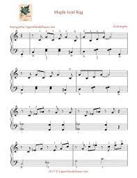 Maple leaf rag (in f) sheet music by scott joplin. Maple Leaf Rag Easy Piano Sheet Music Pdf Download Sheetmusicdbs Com