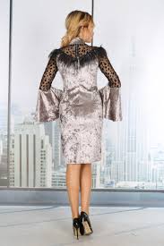 فستان مخمل قصير كم تول كلوش صدر ريش المقاسات S M L Xl السيري 4 قطع السعر 17 African Fashion Dresses Fashion Dresses Velvet Dress