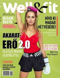 A modell az ökumenikus segélyszervezet kampányához csatlakozott. Eszter Iszak Well Fit Magazine April 2020 Cover Photo Hungary