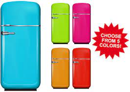 Have an issue with fridge odor? Retro Refrigerator Cardboard Cutout Standup Prop Dino Rentos Studios Inc