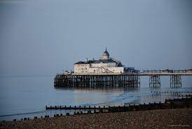 Der Pier Von Eastbourne East Sussex Von Kent Bis Cornwall