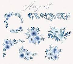 Blue flower free vector art 48 795 free downloads. Anabella Blue Watercolor Flowers Png Clipart Set Blue Floral Dusty Blue Floral Clip Art Indigo Navy Sapphire Bouquets Arrangements Png In 2021 Watercolor Flowers Blue Watercolor Blue Flower Png