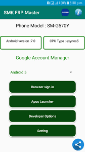 Download google find my device for android & read reviews. Smk Frp Master For Android Apk Download