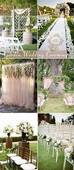 50 Awesome Themed Wedding Ceremony Decoration Ideas Elegantweddinginvites Com Blog Garden Wedding Ceremony Decorations Garden Weddings Ceremony Wedding Ceremony Decorations Outdoor