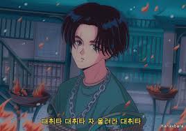 Perfect screen background display for desktop, iphone, pc, laptop, computer, android phone, smartphone, imac, macbook, tablet, mobile device. Pin By ì§„ë‹ˆ On Bts 90s Anime 90 Anime Animation Art Character Design