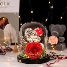 Sind sie als kunde mit der versanddauer des ausgewählten produktes ok? Shirylzee Rose Im Glas 100 Sprachen Ich Liebe Dich Die Schone Und Das Techstudio Ch