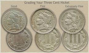 Three Cent Nickel Values 13 Of 25 Are Very Rare