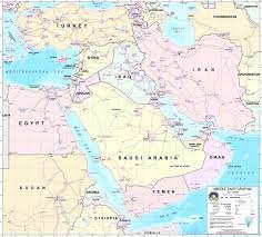 Middle east countries map armenia azerbaijan turkmenistan. List Of Modern Conflicts In The Middle East Wikipedia