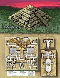 Fantasy Cartography By Sean Macdonald Zigurat Piramide Templo Temple Fantasy Map Dungeon Maps Cartography