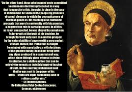St Thomas Aquinas On Islam Www Religiousbookshelf Org Saint Thomas Aquinas Thomas Aquinas Quotes Thomas Aquinas