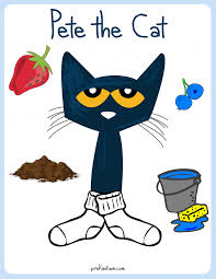 Pete The Cat White Shoes Color Activity Pete The Cat Pete The Cat Shoes Pete The Cats