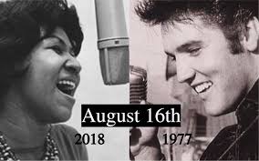 The Queen of Soul and the King of Rock and Roll died