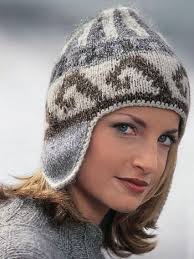 шапки ушанки вязаные спицами женские с описанием и фото Shapochka Zhakkardovaya Shapki Sharfy Kosynki Shlyapki Spicami Shapka Ushanka Vyazanye Shapki Shapochka