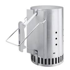 Weber Rapidfire Chimney Charcoal Starter 7416 The Home Depot Charcoal Chimneys Weber Grill Weber Bbq