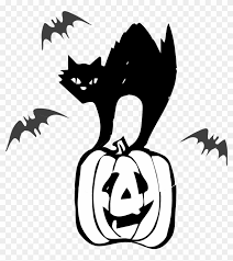Halloween black cat clipart, instant download cat printable, cat clip art commercial use graphic, home decor, scrapbooking, cat wall art. Trick Or Treat Black Cat Digital Download Clip Art Printable Jpeg Png Files Vector Image Digital Graphics Vintage Halloween Designs Clip Art Art Collectibles Kromasol Com