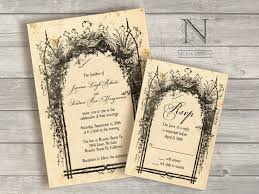 Sweet And Enchanting Wedding Invitation Enchanted Forest Wedding Invitations Vintage Wedding Invitations Forest Wedding Invitations