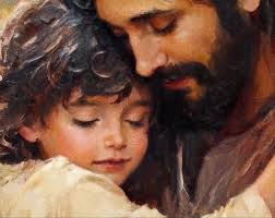 Jesus With Child Art Print: Christian Home Decor (digital Download)