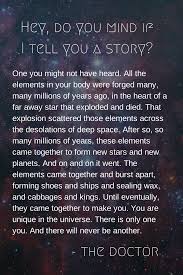 Hey Do You Mind If I Tell You A Story Doctor Who S07e08 Told You So Scarred Hearts Lyric Quotes