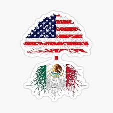Maybe you would like to learn more about one of these? Mexican American Stickers Redbubble
