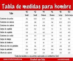 Tablas De Medidas Para Tejidos A Crochet Y 2 Agujas Tabla De Medidas Como Tomar Medidas Libros De Costura