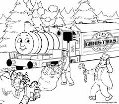 Days of coloring fun with our printable christmas coloring pages for kids! Christmas Thomas The Train S Free8351 Coloring Pages Printable