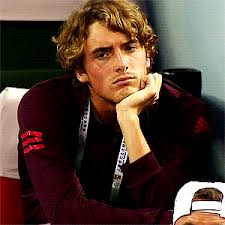 Frothing that oat milk since 1998. Dominicsthiem Stefanos Tsitsipas Watching Grigor Dimitrov Vs